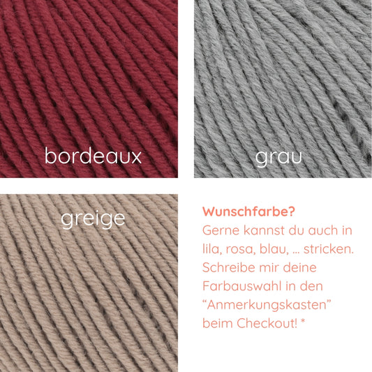 Strickworkshop - Sophie Scarf (Anfängerfreundlich)